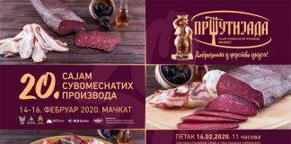 JUBILARNA PRŠUTIJADA 20. Sajam suvomesnatih proizvoda u Mačkatu