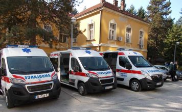 BROJ PACIJENATA U ZDRAVSTVENIM USTANOVAMA OKRUGA U PADU