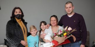 Užička gradonačelnica u poseti MARIJI MAGDALENI CVETIĆ, prvorođenoj bebi u ovoj godini