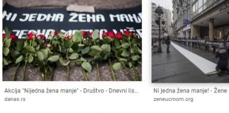 REAGUJTE PRE ZLOČINA, NE POSLE! Ni jedna žena manje!