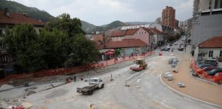 KRUŽNI TOK U UŽICU Prva faza radova pri kraju