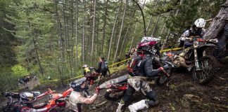 XROSS RELI NA TARI Teški uslovi za takmičare