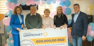 ZA NAŠU DECU Vaučeri Fondacije Uni bebe i Unipromet