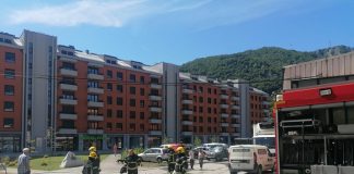 POŽAR NAKON CURENJA GASA Kod „Cvete Dabić“ u Užicu