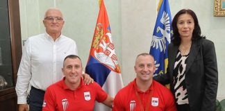 ZA NEBOJŠU ĐURIĆA Doček na Pori i prijem u Gradskoj kući