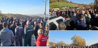 BLOKADA DEPONIJE DUBOKO Od ranih jutarnjih časova