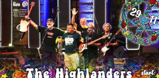 GRUPA THE HIGHLANDERS Nastupa u užičkom GKC