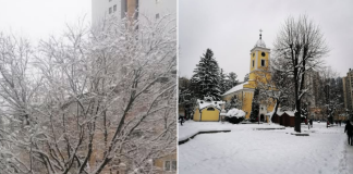 SNEG U UŽIČKOM KRAJU Putevi prohodni, oprez u saobraćaju