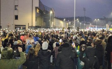 BIRAJ ČAST A NE ČAS Protest u Užicu i Sevojnu