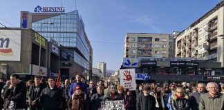 SKUP PODRŠKE STUDENTIMA Blokada puta Užice – Zlatibor