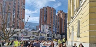 PROTEST PROSVETARA UŽIČKOG KRAJA I generalni štrajk