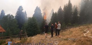 POŽAR U SELU BIOSKA U Srbiji aktivno oko 100 požara