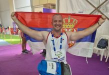 Vicešampion sveta u bacanju kugle UŽIČANIN NEBOJŠA ĐURIĆ