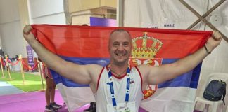 Vicešampion sveta u bacanju kugle UŽIČANIN NEBOJŠA ĐURIĆ