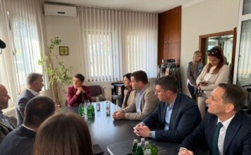 Predsednica NS Ana Brnabić u Bajinoj Bašti i Sevojnu