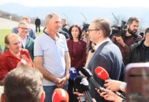 PREDSEDNIK SRBIJE ALEKSANDAR VUČIĆ U SEVOJNU