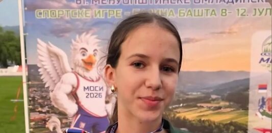 Prvo zlato za Užice osvojila Dunja Vukajlović na MOSI 2026.