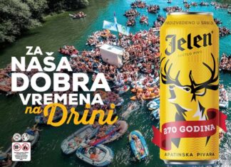 DRINA I JELEN PIVO „Recikliraj, uživaj i Drinu od otpada sačuvaj“