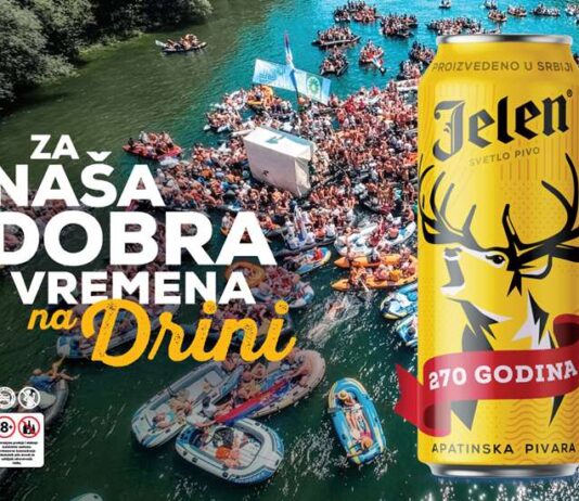 DRINA I JELEN PIVO „Recikliraj, uživaj i Drinu od otpada sačuvaj“