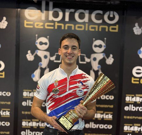 LAZAR KOSTIĆ ŠAMPION SRBIJE U BILIJARU